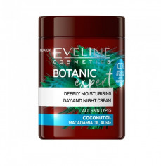 Crema de fata, Eveline Cosmetics, Botanic Expert, Hidratanta, Coconut Oil, 100 ml foto