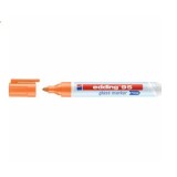 Marker pentru sticla Edding 95, corp plastic, varf rotund, 1. 5-3 mm, portocaliu