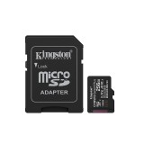 Card memorie KINGSTON 256GB Canvas Select Plus, SD adaptor, MicroSDTM HC UHS-I, Clasa 10, V10, UHS-I U1, performanta Android A1
