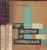 Dictionar Intelepciunii I-IV Theofil Simenschy (1970-1975) Junimea Iasi Filosofie Limba Romana