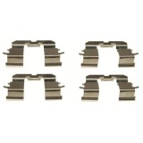 Set accesorii placute frana Toyota Celica Coupe ( T23 ), Yaris ( P1 ), Yaris Verso ( P2 )), punte Fata, restrictii producator : Akebono, TRW