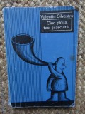 CAND PLOUA, TACI SI-ASCULTA...-VALENTIN SILVESTRU