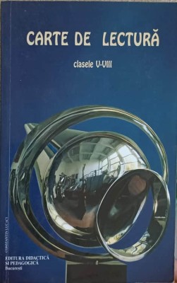CARTE DE LECTURA CLASELE V-VIII-COLECTIV-91367 foto
