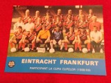 Foto echipa fotbal - EINTRACHT FRANKFURT (sezonul 1988/1989)