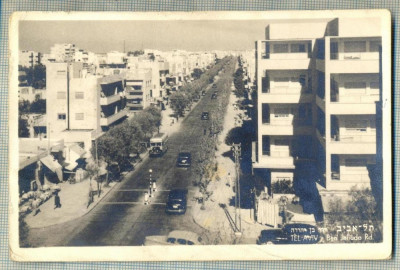 AD 410 C. P. VECHE- TEL-AVIV -BEN JEHUDA-CIRC1951-CATRE DOCTOR M. ITICOVICI,IASI foto