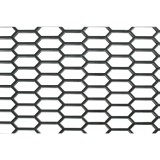 Plasa grila spoiler plastic Negru - Hexagon mare 15x35mm - 120x40cm Garage AutoRide