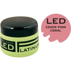 COVER PINK - gel camouflage LED - CORAL, 9g foto