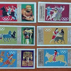 YEMEN(Regat)-1968-''OLIMPIADA-MEXICO-68.''-Serie complet-6v-MNH-LUX-Nestamp.