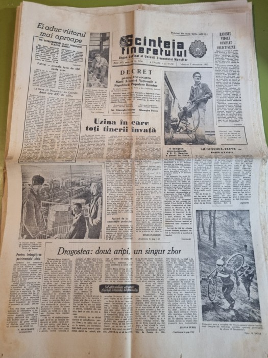 scanteia tineretului 7 decembrie 1960-uzina de masini si utilaje medgidia