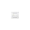 Zena Alb Priza 2xUTP Cat6E ST