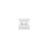 Cumpara ieftin Zena Alb Priza 2xUTP Cat6E ST