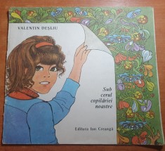 carte pentru copii - sub cerul copilariei noastre - din anul 1989