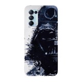 Husa compatibila cu Oppo A54 5G model Art poster dark lord, Silicon, TPU, Viceversa, Transparent, Carcasa