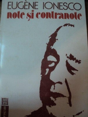 NOTE SI CONTRANOTE de EUGENE IONESCO foto