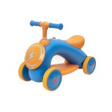 Tricicleta din plastic, fara pedale pentru copii, cu muzica si lumina, bleu Z-TOOLS / ZTS8365