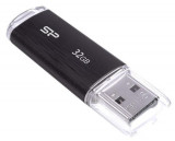 Cumpara ieftin Stick USB Silicon Power Ultima U02, 32GB, USB 2.0 (Negru)
