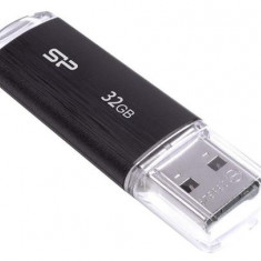 Stick USB Silicon Power Ultima U02, 32GB, USB 2.0 (Negru)