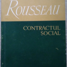 Rousseau / Contractul social ( Ediție 1957, traducere H. H.Stahl)