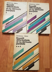 Ecuatii diferentiale si cu derivate partiale de N. Teodorescu ( 3 vol. ) foto