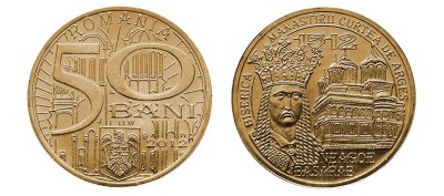 SV * Romania 50 BANI 2012 * DOMNITORUL NEAGOE BASARAB * UNC din fasic foto