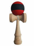 Cumpara ieftin Kendama profesionala, Bila din lemn cu strat de silicon, Rosu/Negru, 35KD