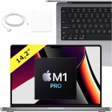 MacBook Pro 14-inch (2021) - Apple M1 Pro 8-core and 14-core GPU - 16GB RAM - SSD 512GB - QWERTY Space Gray