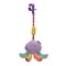 Jucarie pentru Carucior Caracatita Colorata cu Sunet 24cm