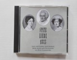 CD: Sheila Arnold, Gerd Ellenbeck, Maria Szymanowska &lrm;&ndash; Sp&auml;te Liebe 1823