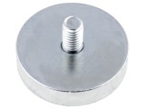Magnet Neodim 32mm cu Carcasă din Oțel
