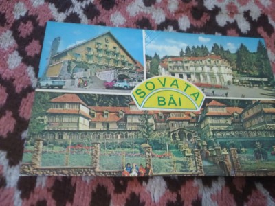 CARTE POSTALA -SOVATA BAI NECIRCULATA foto
