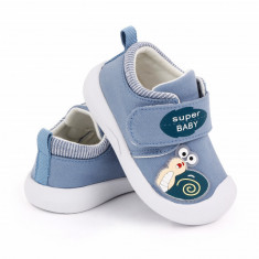 Pantofi bleu pentru baietei - Super baby (Marime Disponibila: Marimea 23) foto