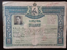 A3417N Diplomă de bacalaureat, Liceul Gheorghe Lazăr din București, 1942