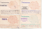 bnk cp Romania - lot 4 cp QSL