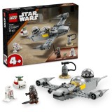 LEGO&reg; Star Wars TM - Nava de lupta stelara N-1 a lui Mando si Grogu 75410, 92 piese