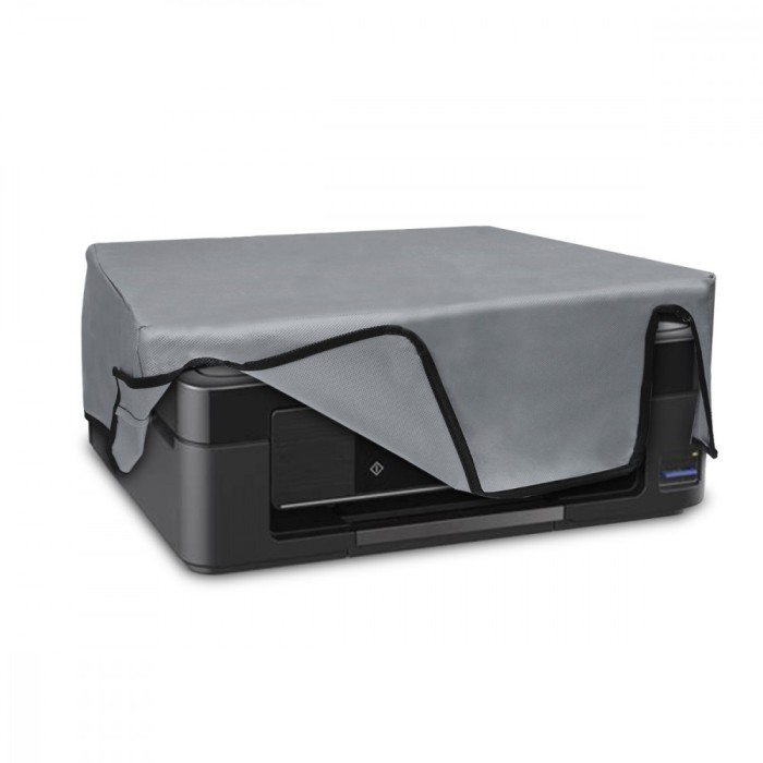 Husa pentru imprimanta Epson Expression XP-255/Expression XP-455, Kwmobile, Gri, Textil, 45858.25