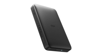 ESR Qi2 MagSlim 10000 mAh powerbank magnetic (negru) foto