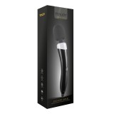 Aparat de masaj ToyJoy - Wonder Wand, pentru corp si zonele intime, 3 functii de vibratie, negru, 33.5 cm