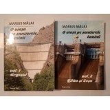 Marius Mălai (dedicație / autograf) - O viață pe șantierele luminii (vol. 1-2/ I-II): Argeșul + Gilău și Leșu