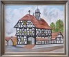 Muzeul local Eggenstein-Leopoldshafen, &Ouml;stringen, pictură din spaţiul german, nesemnată, Peisaje, Acrilic, Realism
