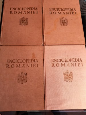Enciclopedia Romaniei - Dimitrie Gusti 4 volume foto