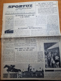 Sportul popular 3 aprilie 1962-calarie,tir,ciclism,fotbal,natatie