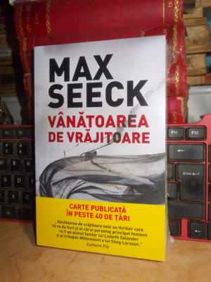 MAX SEECK - VANATOAREA DE VRAJITOARE ( THRILLER ) , 2020 * foto