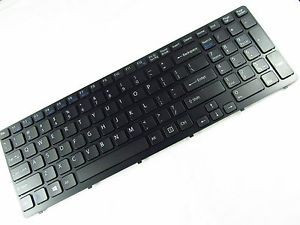 Tastatura laptop noua SONY SVE15 Black frame black (WIN 8) US foto