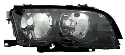 Far Bmw Seria 3 (E46) Coupe/Cabrio 07.2001-03.2003 AL Automotive lighting fata dreapta tip bec H7+H7, reflector negru cu motoras foto