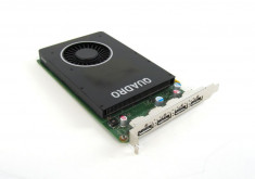 Placa video PC Nvidia Quadro M2000 DP/N W2TP6 4GB GDDR5 128Bit foto