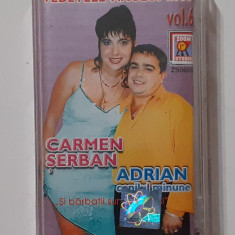 Caseta Audio Carmen Serban & Adrian Copilul Minune - Si Barbatii Sunt Perversi