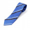 Cravata Matase Bleu Cu Dungi CR008-100