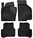 Set Covorase Auto Cauciuc Tip Tavita 2.5D No.77 Frogum Volkswagen Passat B7 2010-2014 77407077, Negro