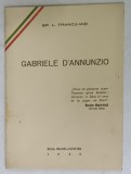 GABRIELLE D &#039;ANNUNZIO de GR. L. TRANCU - IASI , 1938