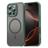 Husa iPhone 16 Pro Asteroid GSM HaloFrost II MagSafe, verde